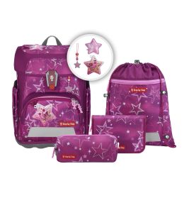 CLOUD GLITTER Schulranzen-Set Star