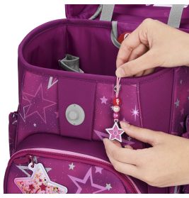 CLOUD GLITTER Schulranzen-Set Star