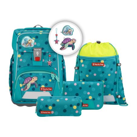 GIANT Schulranzen-Set “Turtle Josie