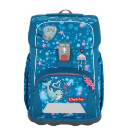 GIANT Schulranzen-Set “Dolphin Azur