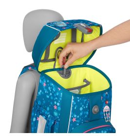 GIANT Schulranzen-Set “Dolphin Azur