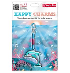 Step by Step® HAPPY CHARMS: 'Dolphin' – Rucksackanhänger Delfin