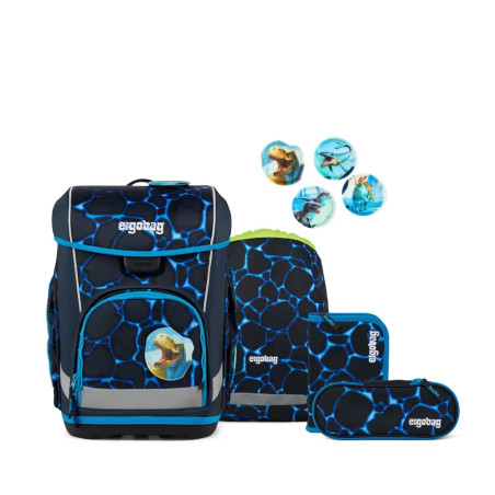 Schulranzen-Set cubo light Bärassic Garden