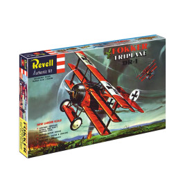Fokker Triplane DR.1 - 75 Years Plastic Modelling , Revell Modellbausatz