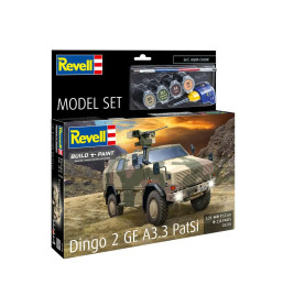 Model Set Dingo 2 GE A3.3 PatSi, Revell Modellbausatz mit Basiszubehör