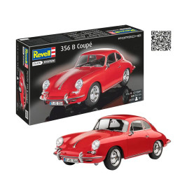 Porsche 356B Coupé -75 Years Plastic Modelbuilding, Revell Bausatz zum Zusammenstecken mehrfarbig