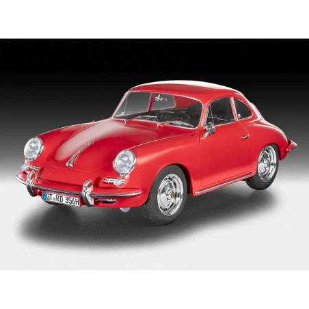 Porsche 356B Coupé -75 Years Plastic Modelbuilding, Revell Bausatz zum Zusammenstecken mehrfarbig