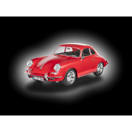 Porsche 356B Coupé -75 Years Plastic Modelbuilding, Revell Bausatz zum Zusammenstecken mehrfarbig