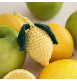 Häkelset - Anhänger Lemon