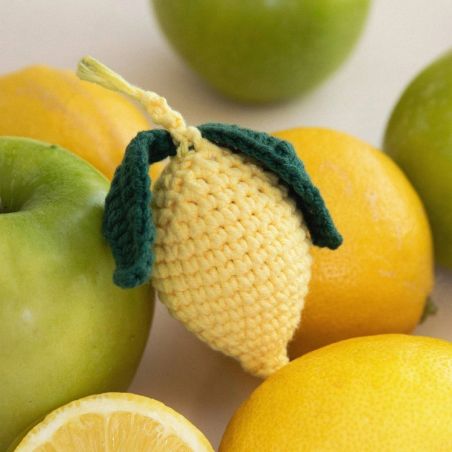 Häkelset - Anhänger Lemon