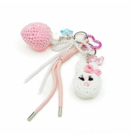 Häkelset - Anhänger Glam Pink