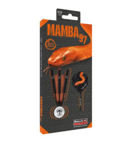 BULL'S Darts Mamba 97 M1 Steel Darts 21g – 97% Tungsten für Präzision