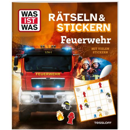 WAS IST WAS Rätseln und StickernFeuerwehr