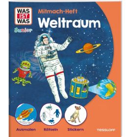 WAS IST WAS Junior Mitmach- HeftWeltraum