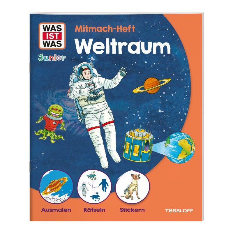 WAS IST WAS Junior Mitmach- HeftWeltraum