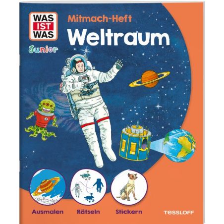 WAS IST WAS Junior Mitmach- HeftWeltraum
