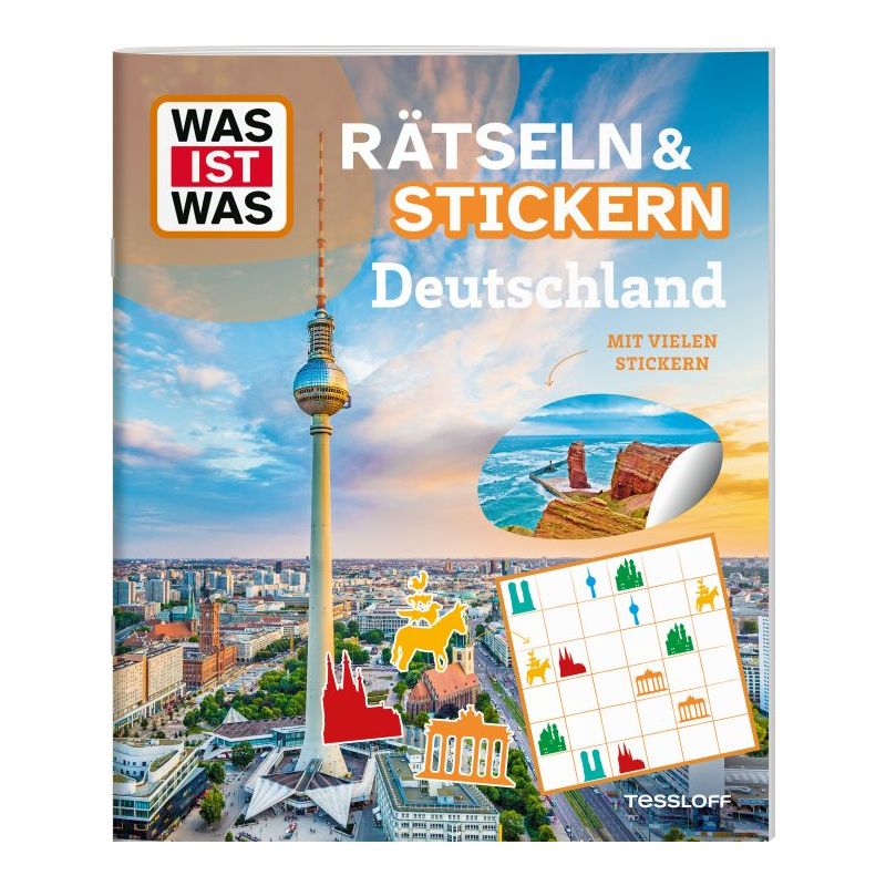 WAS IST WAS Rätseln und Stickern. Deutschland