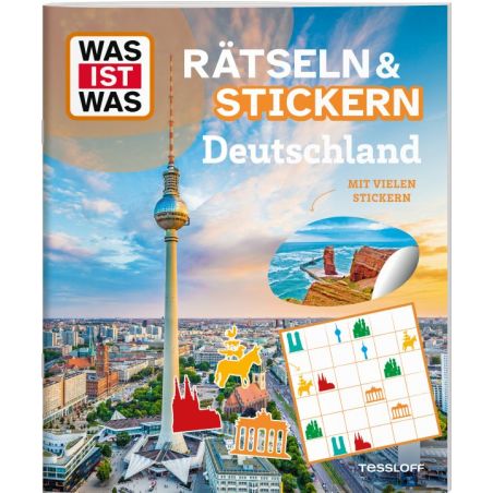WAS IST WAS Rätseln und Stickern. Deutschland