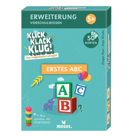 Klick Klack Klug Kartenset Erstes ABC ab 5 Jahren