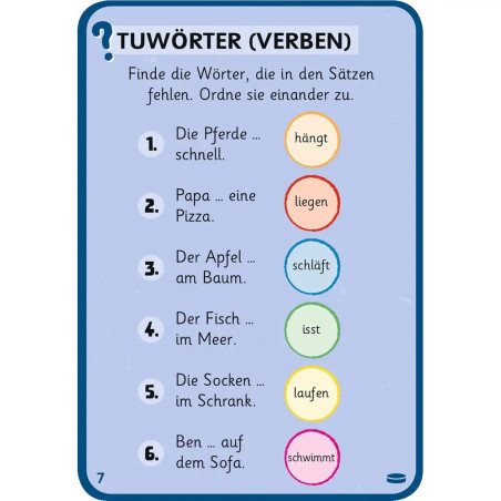 Klick Klack Klug Kartenset Deutsch ab 7 Jahren