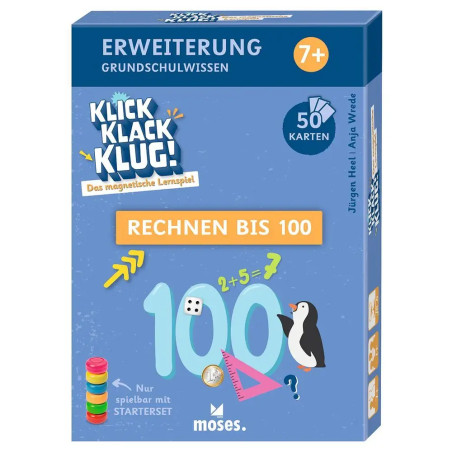 Klick Klack Klug Kartenset Rechnen bis 100 ab 7 Jahren