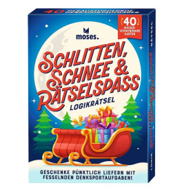 Schlitten, Schnee   Rätselspaß