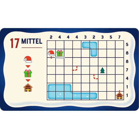 Schlitten, Schnee   Rätselspaß