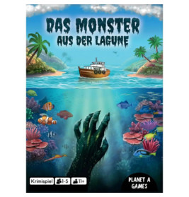 PLANET A GAMES Krimispiel – Das Monster aus der Lagune