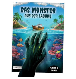 PLANET A GAMES Krimispiel – Das Monster aus der Lagune