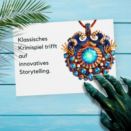 PLANET A GAMES Krimispiel – Das Monster aus der Lagune