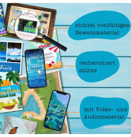 PLANET A GAMES Krimispiel – Das Monster aus der Lagune