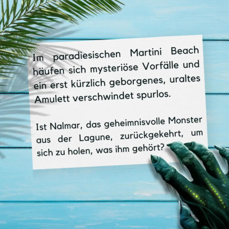 PLANET A GAMES Krimispiel – Das Monster aus der Lagune