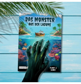 PLANET A GAMES Krimispiel – Das Monster aus der Lagune