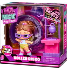 MGA Entertainment LOL Surprise! Music Festival Möbelset - Bühne & Backstage für Puppen