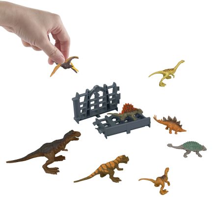 MATTEL Jurassic World Adventskalender – 24 Dino-Überraschungen & Figuren | Ab 3 Jahren