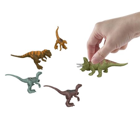 MATTEL Jurassic World Adventskalender – 24 Dino-Überraschungen & Figuren | Ab 3 Jahren