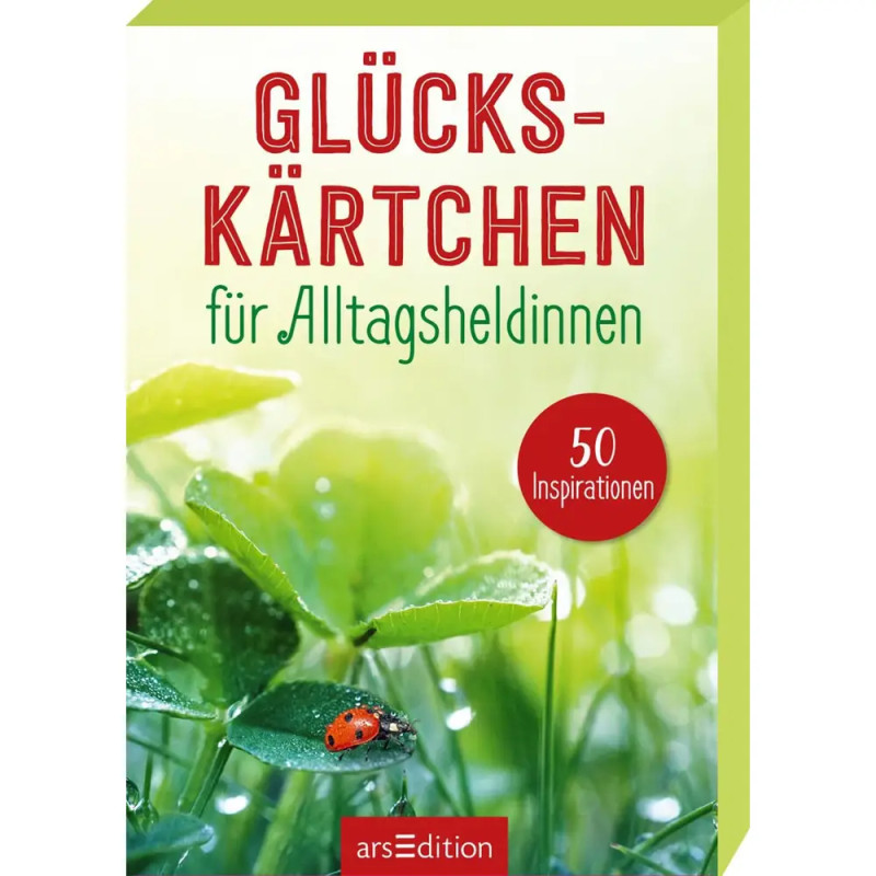 Glückskärtchen für Alltagsheldinnen