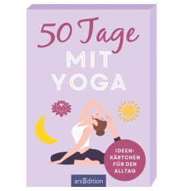 50 Tage mit Yoga. Ideenkärtchen für den Alltag