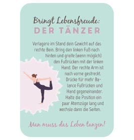 50 Tage mit Yoga. Ideenkärtchen für den Alltag