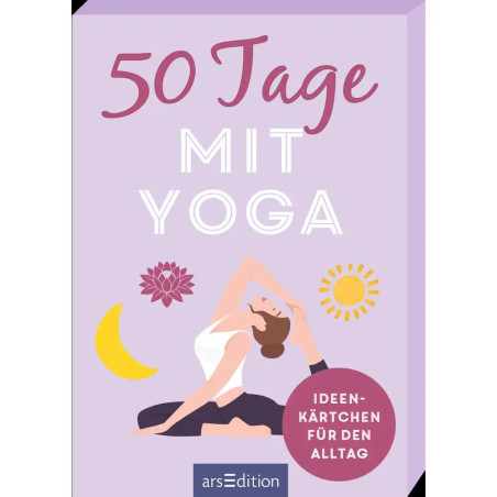 50 Tage mit Yoga. Ideenkärtchen für den Alltag