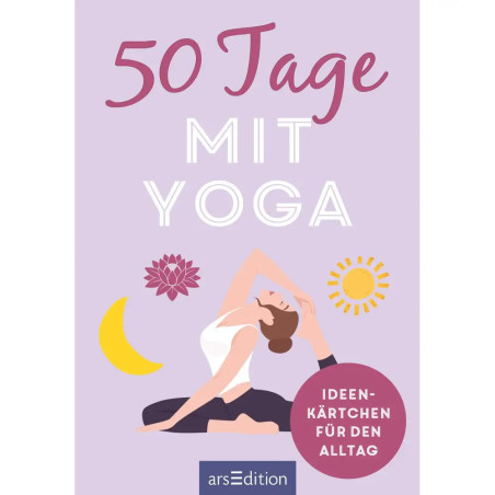 50 Tage mit Yoga. Ideenkärtchen für den Alltag