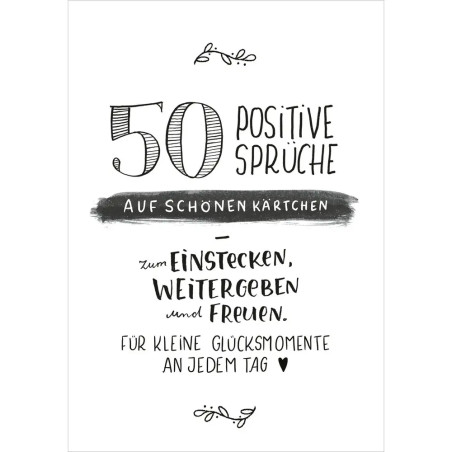 Glücksmantras für die Handtasche