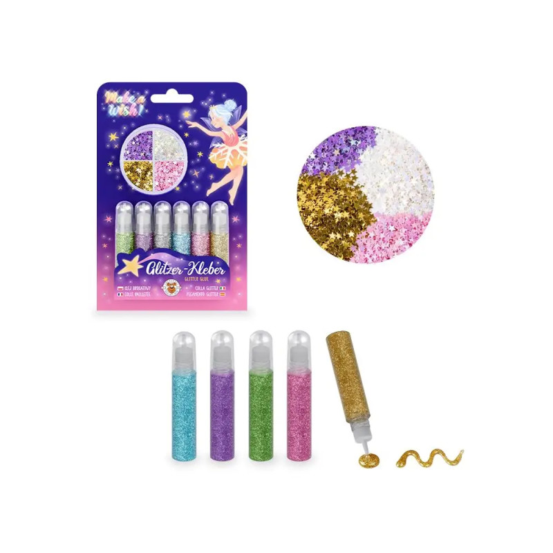 MAW Glitzer-Kleber 6Er-Set 6X5G
