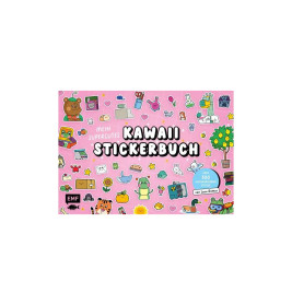 Mein supercutes Kawaii-Stickerbuch mit über 500 wiederablösbaren Stickern