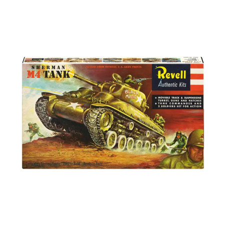 M4 Sherman - 75 Years Plastic Modelbuilding, Revell Modellbausatz