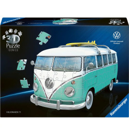 3D Puzzle Iconics: Volkswagen T1 Chrom Edition