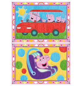 My First CreArt, Kneten nach Zahlen Peppa Wutz - Baby Evie