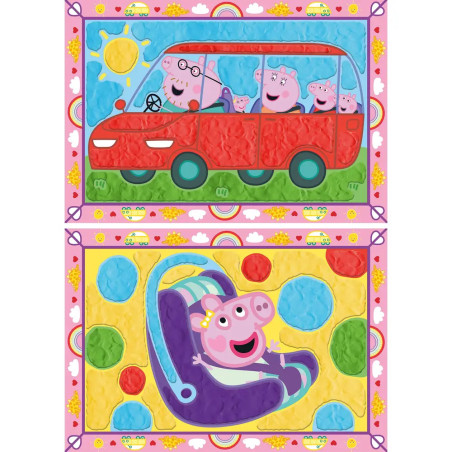 My First CreArt, Kneten nach Zahlen Peppa Wutz - Baby Evie