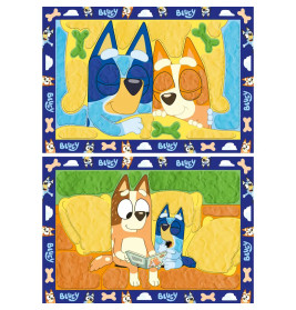 My First CreArt, Kneten nach Zahlen - Gute Nacht, Bluey!