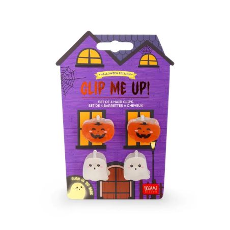 Clip me up! - Set mit 4 Haarcl ip - Halloween